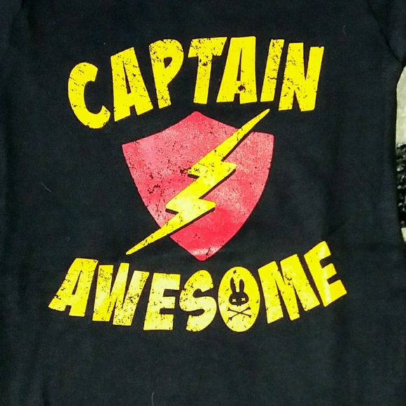 "Captain Awesome" Organic Cotton Bodysuit - Picture 3 of 5